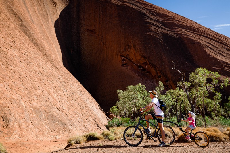 Uluru cycling