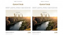 Qantas magazine cover