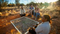 Painting in the outback