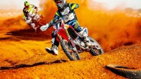 Motorcross Race in Finke Desert