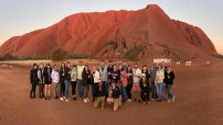 People at Uluru