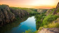 Aerial view of outback NT