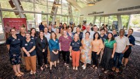 group image of Tourism NT team and stakeholders at Alice Springs Convention Centre