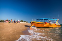 Boat on Darwin beach