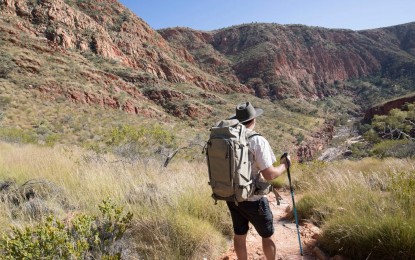 Hiking the Larapinta Trail