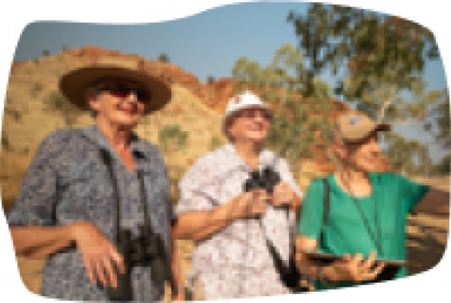 Mature travellers