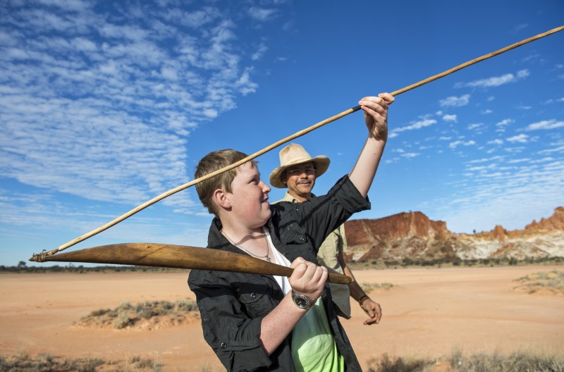 Throwing a Spear