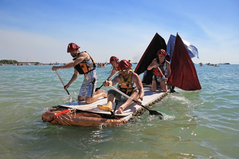 Beer Can Regatta in Darwin