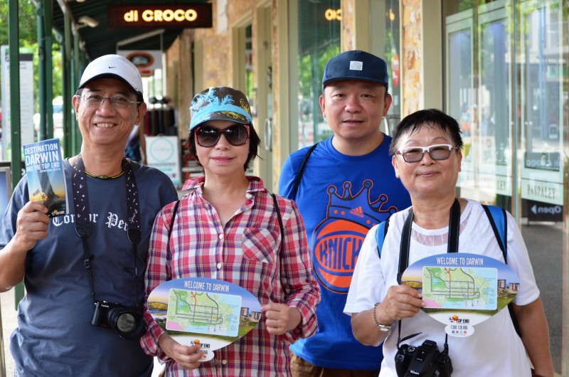 Chinese Tourists in Darwin