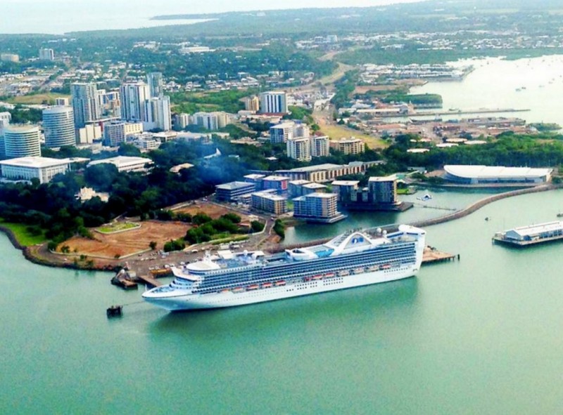 Cruise Ship at Darwin Harbour