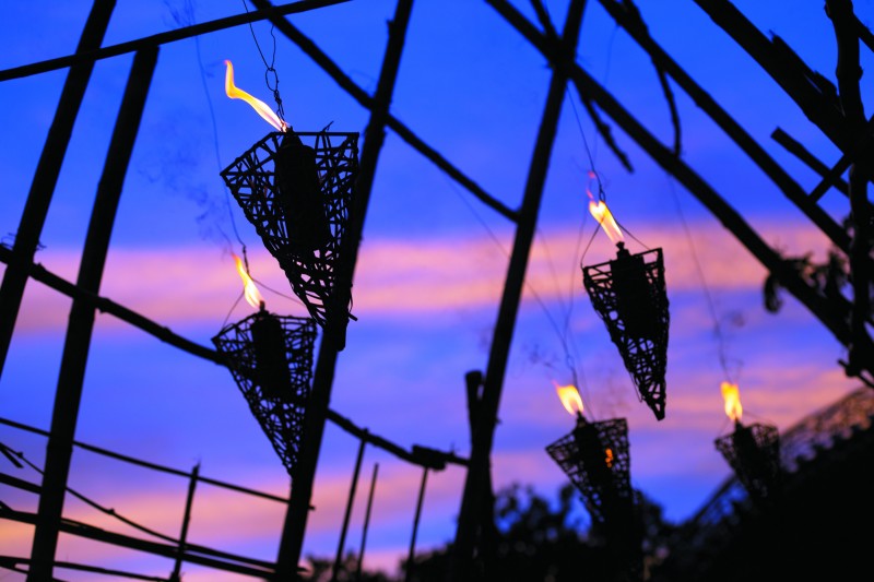 Darwin Festival at Sunset