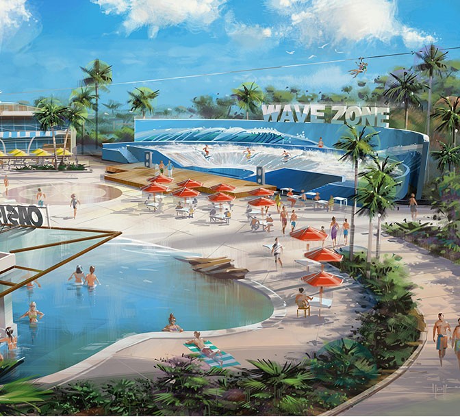 Darwin Water Park Mockup