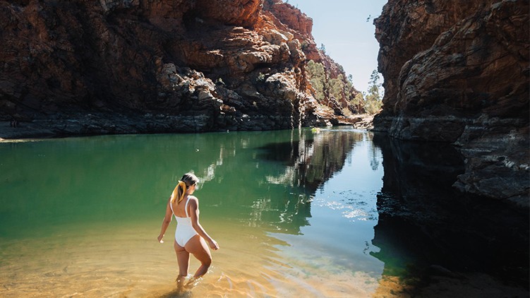 Ellery Creek in Alice Springs