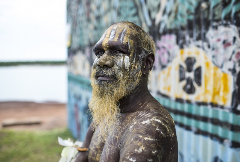 Portrait of Indigenous man