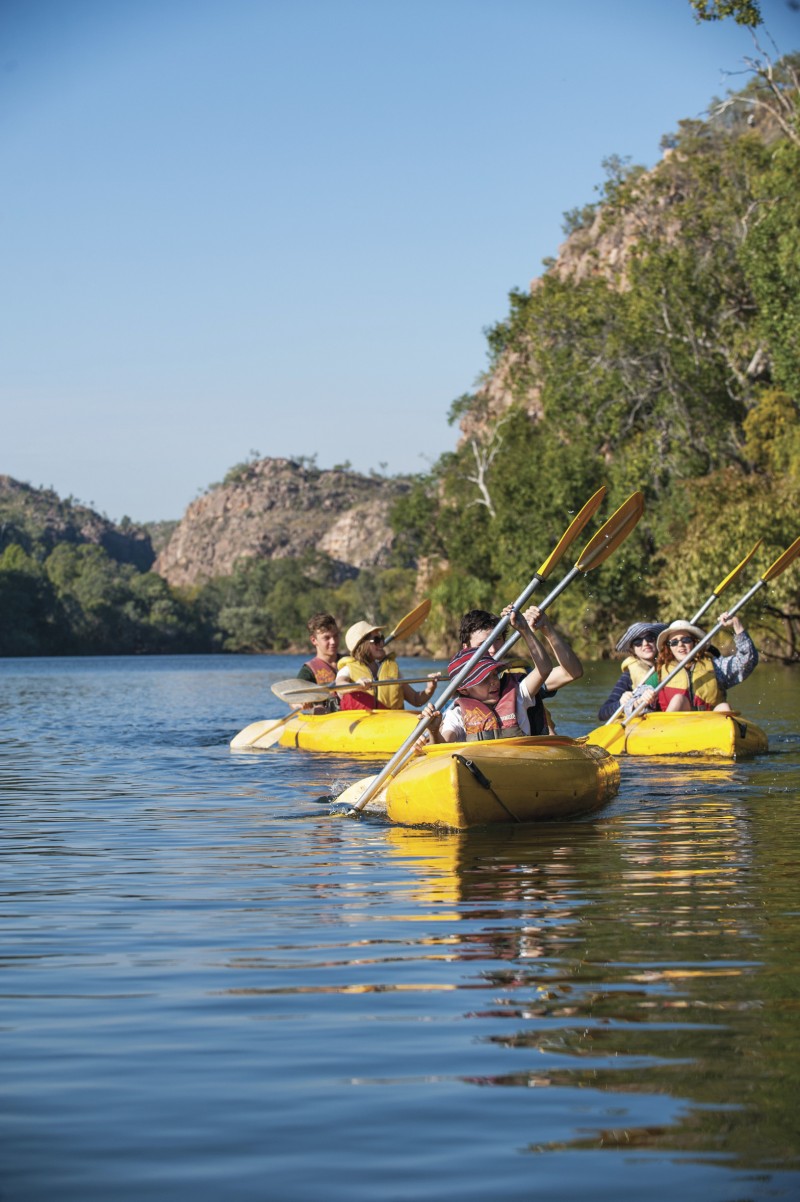 Kayaking in the NT