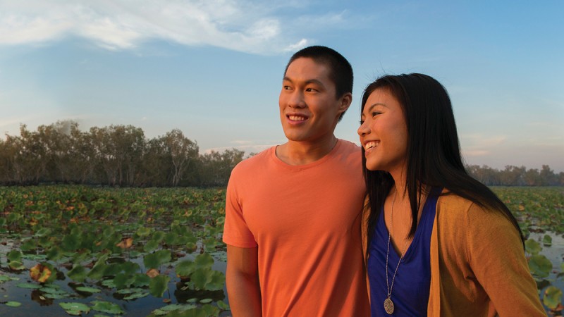 Chinese Couple in Kakadu