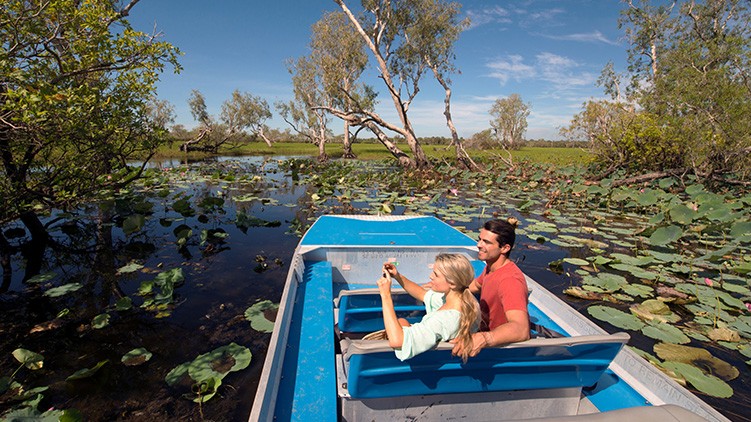 Boat in Mary River